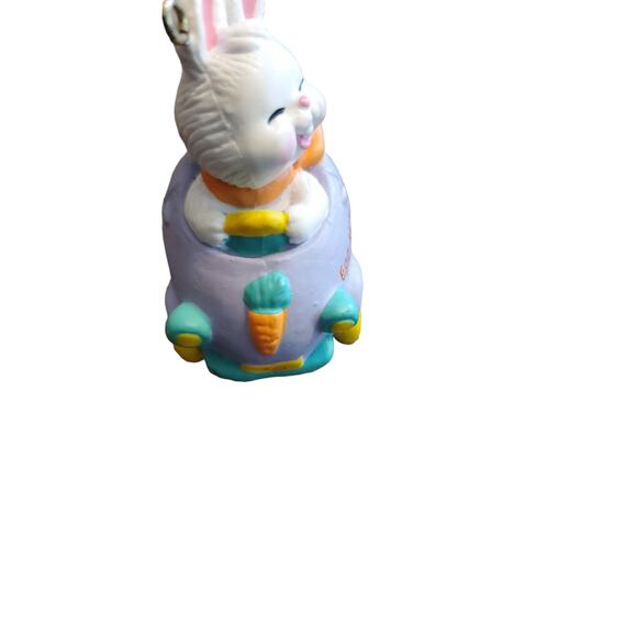 Miniature Adorable EASTER EGGSPRESSION ORNAMENT CAR by Avon - Picture 4 of 4